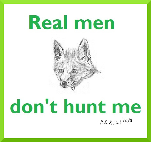 Anti Fox Hunting Poster